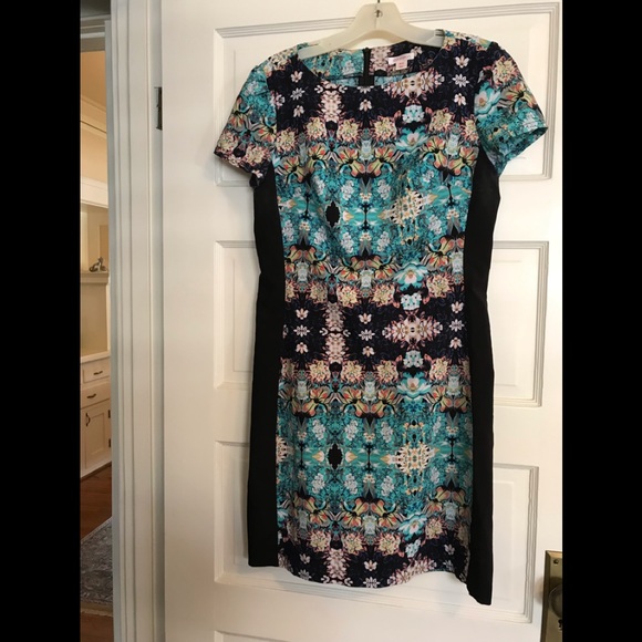 Color Block Dress Like New Size M - Picture 1 of 3